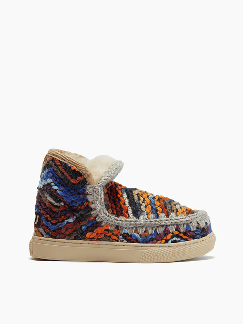 Eskimo Sneaker Kid Wool Fabric